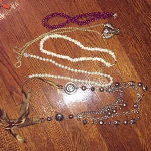 5 necklaces different brands